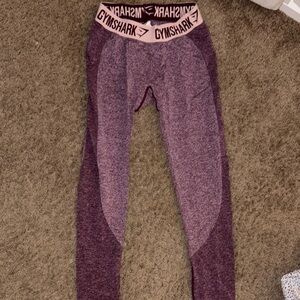 Gymshark Purple High-Waisted Leggings